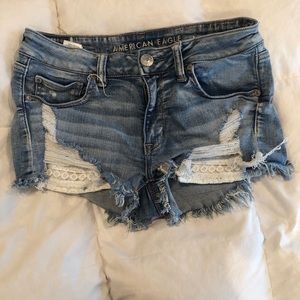 American eagle denim shorts